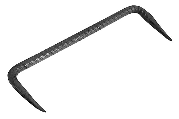 Скоба круглая строительная d10 70х350 (Упаковка 5 шт)