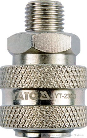 Разъемное соединение YATO YT-2391 рапид мама - наружняя резьба 10мм (3/8)