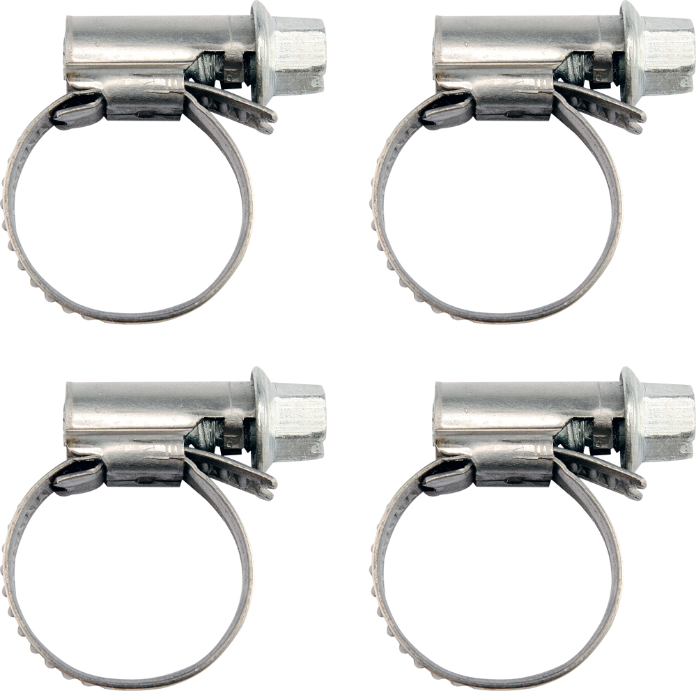 Набор хомутов для сад. шланга FLO 1/2'' 4пр