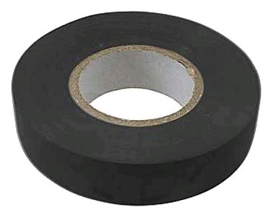 Изолента ПВХ 15мм 20м черная (10), поштучно