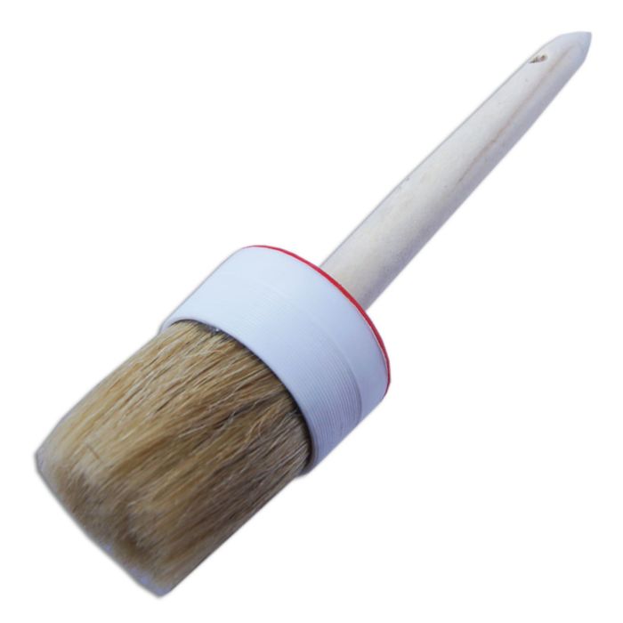 Кисть круглая SANTOOL №20 (65 мм) с деревянной ручкой