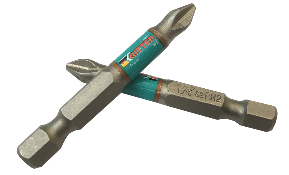 Бита Ritter WP PH 2x150 мм магнитные (сталь S2) (10 шт. лента)