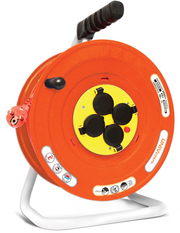 Удлинитель на мет. катушке UNIVersal У16-046