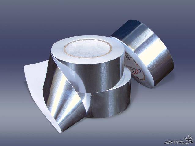 Скотч алюминиевый 50мм*50м