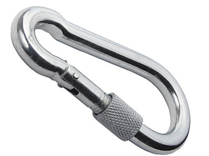 Карабин с фиксатором 11х120 Упаковка 5 шт.