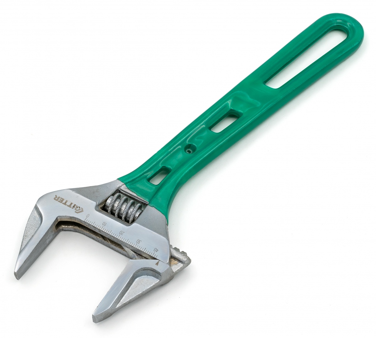 Ключ разводной Ritter Super Slim 300 мм / 12" (тонкие губки, сталь CR-V, хромированные)