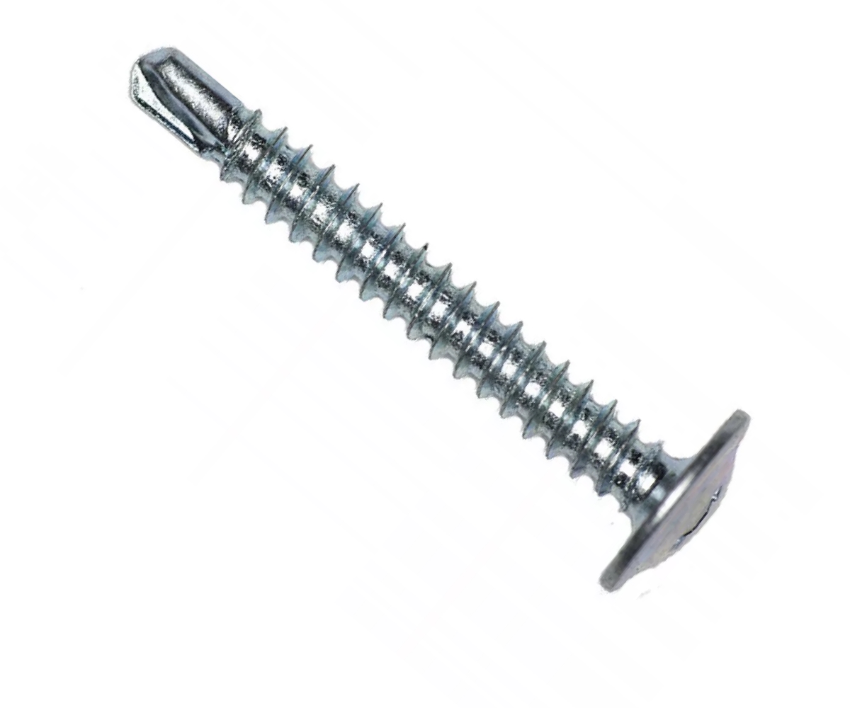 ПРОМ Саморез 4,2х75 по металлу полусфера с пресс-шайбой, оцинк., сверло (Коробка ~15 кг) (цена за кг)