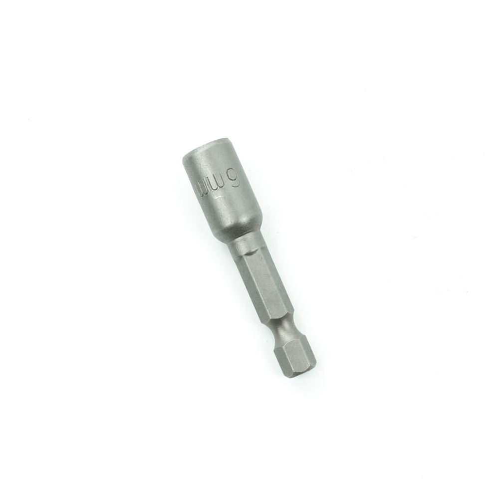 Бита Cерия Мастер торцевая 6x48 мм (сталь CrV) магнитные (5 шт в пластиковой уп.)