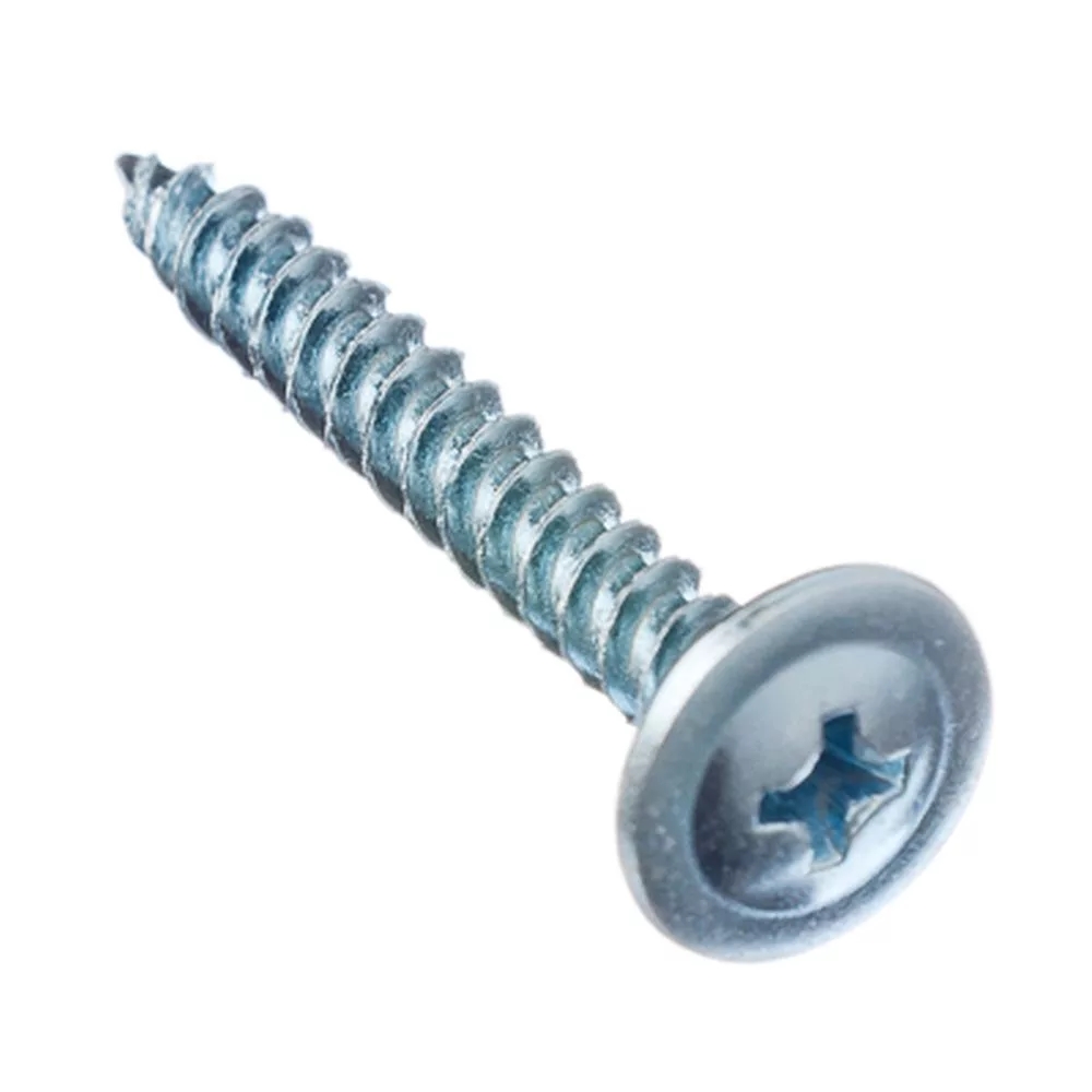 Саморезы 4,2х32 полусфера-прессшайба, цинк,остр.(Блистер 33шт.)