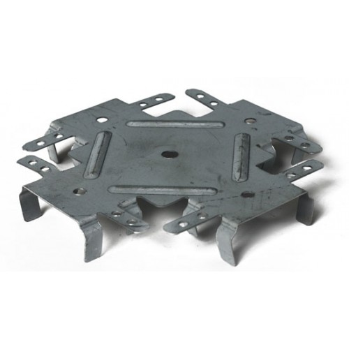 Соединитель профилей 1-уровневый П60х27 краб (толщина 1мм) Упаковка 50 штук