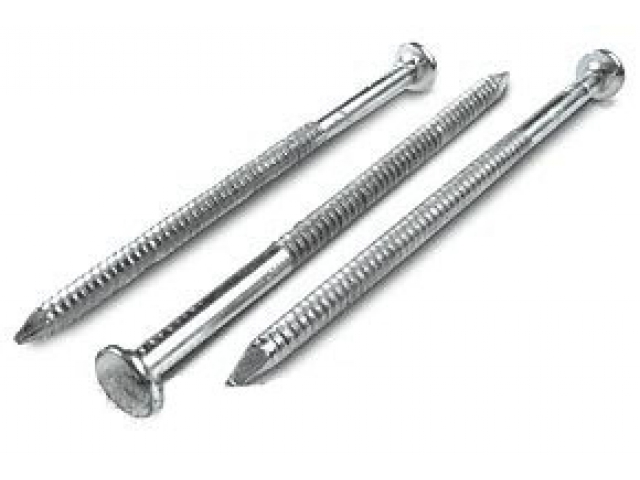 Гвозди ершеные с плоской головкой  неоц. 2,5х50 Упаковка 1кг