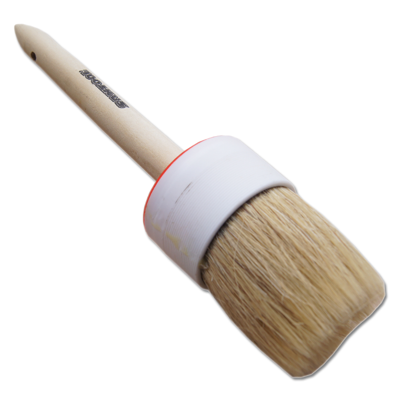 Кисть круглая SANTOOL №18 (60 мм) с деревянной ручкой