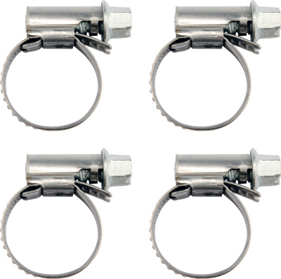 Набор хомутов для сад. шланга FLO 1/2'' 4пр