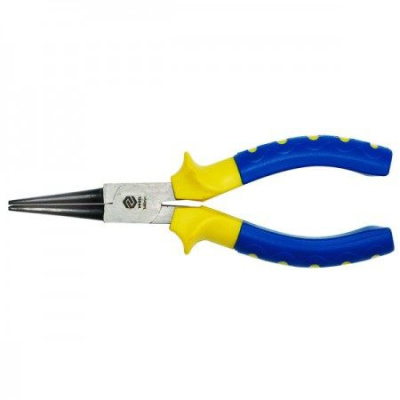 Круглогубцы 160мм, двухкомпонентная ручка