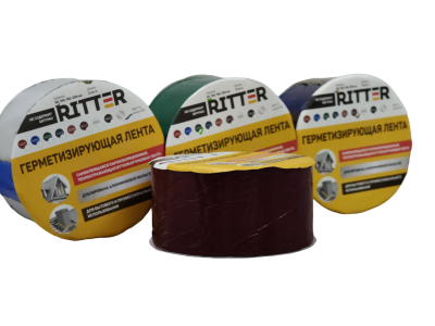 Герметизирующая лента 50 мм * 3 м  RITTER  Красный RAL 3005