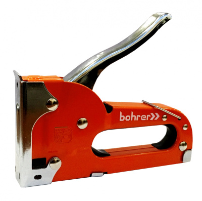 Степлер мебельный Bohrer 3 в 1