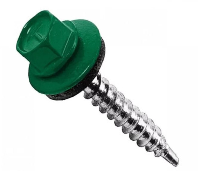 Саморез кровельный 4,8х51 RAL6029 зелёная мята Упаковка 150 шт.