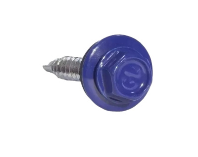 ПРОМ Саморез кровельный 4,8х70 RAL5002 ультрамарин (~ 2 400 - 2 500 шт.) (Цена за 1000 шт)