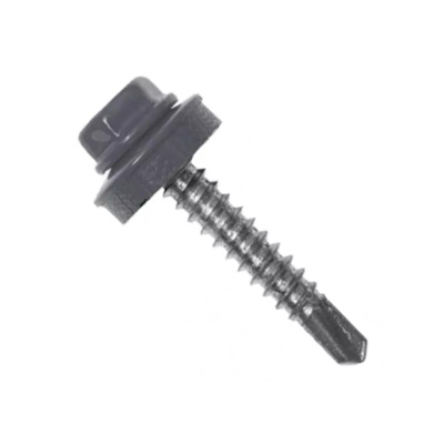 Саморез кровельный 4,8х29 RAL7024 серый графит Упаковка 250 шт.