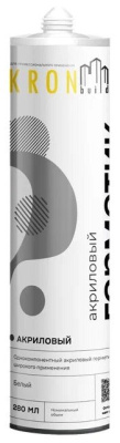 Акриловый герметик KRONbuild (белый) 280мл