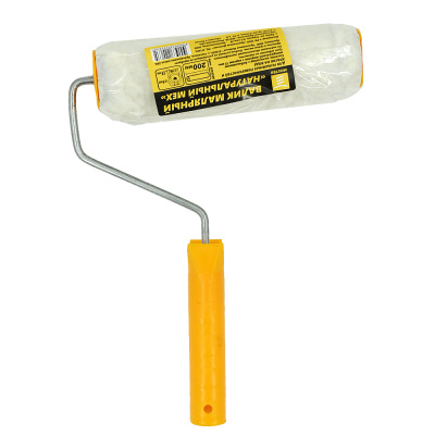 Валик малярный MosTek "Натуральный мех" 200 мм d=48 мм (ворс 13 мм) (в сборе, бюгель 6мм) (60/1)