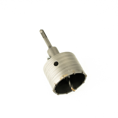 Коронка SDS+ Bohrer 80 мм по бетону твердосплавная ударная (в сборе)