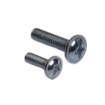 ПРОМ Винт М4х30 для мебельной фурнитуры KOMBI, полусферическая головка, оцинк. DIN 967  (Упаковка ~ 8 000 шт.) (цена за 1000 шт)