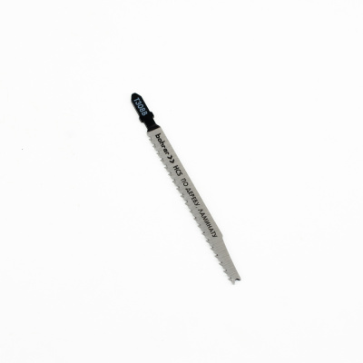 Пилки для лобзиков Bohrer по дереву и ламинату Т308B HCS 115/90мм, шаг 2,2 мм combi (Прямой чистый рез) (2 шт. в уп.)