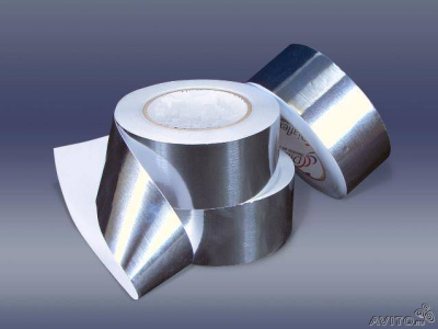 Скотч алюминиевый 50мм*50м