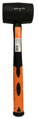 Киянка Bohrer 225 г. рукоятка фибергласс с резиновым покрытием