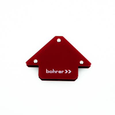 Уголок магнитный для сварки Bohrer M3 (3") 45°\90°\135° 25LBS (до 11 кг удержание) (блистер)