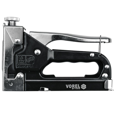 Степлер металлический 4-14мм, с плавной регулировкой силы удара