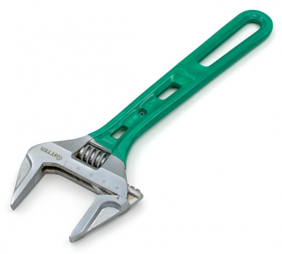 Ключ разводной Ritter Super Slim 300 мм / 12" (тонкие губки, сталь CR-V, хромированные)