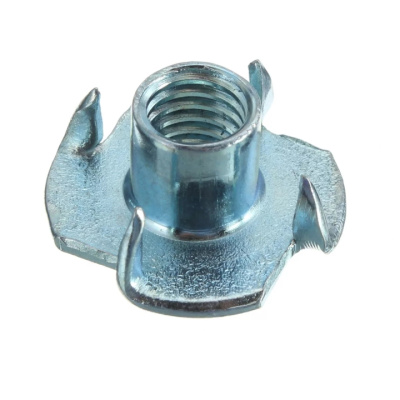 ПРОМ Гайка М6х12 врезная, оцинк. DIN 1624 (Коробка ~ 5 000 шт.) (цена за 1000 шт)