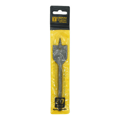 Сверло MosTek перовое по дереву 30 х 152 мм