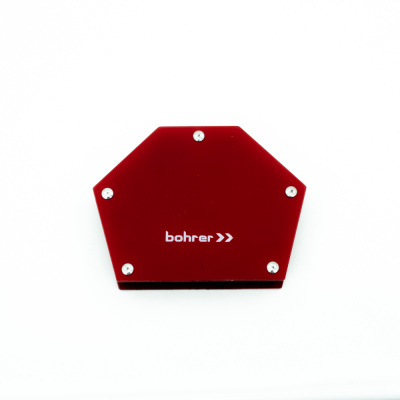 Уголок магнитный для сварки Bohrer S4 30°\45°\60°\75°\90°\135° 50LBS (до 23 кг удержание) (блистер)