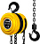 Таль цепная механическая VOREL 3000 кг 3 м
