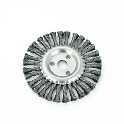 Кордщетка Bohrer дисковая витая жесткая 180 мм для УШМ
