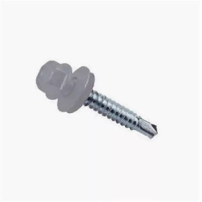 ПРОМ Саморез кровельный 4,8х51 RAL7004 серый (~ 3 200 - 4 000 шт.) (цена за 1000 шт)