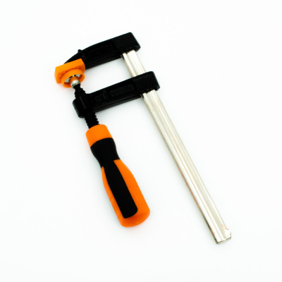 Струбцина Bohrer F-тип 150x50мм (двухкомпонентная рукоятка)