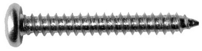 Шуруп 4,8х60 с полусферической головкой, цинк DIN 7981 (Блистер 10шт)